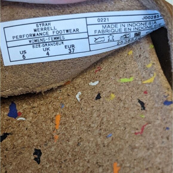 Merrell Performance Footwear - Syrah - leather - select grip - size 6 - Picture 4 of 6